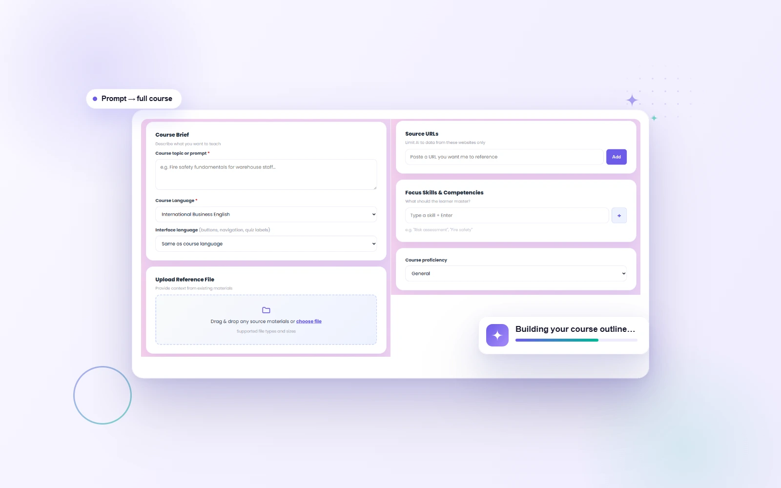 AI Course Generator