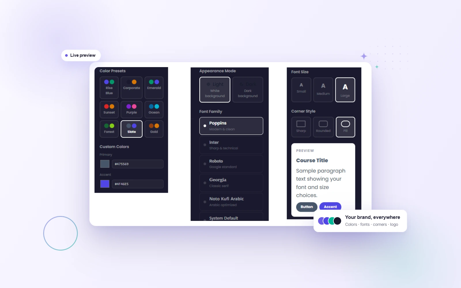 Visual editor