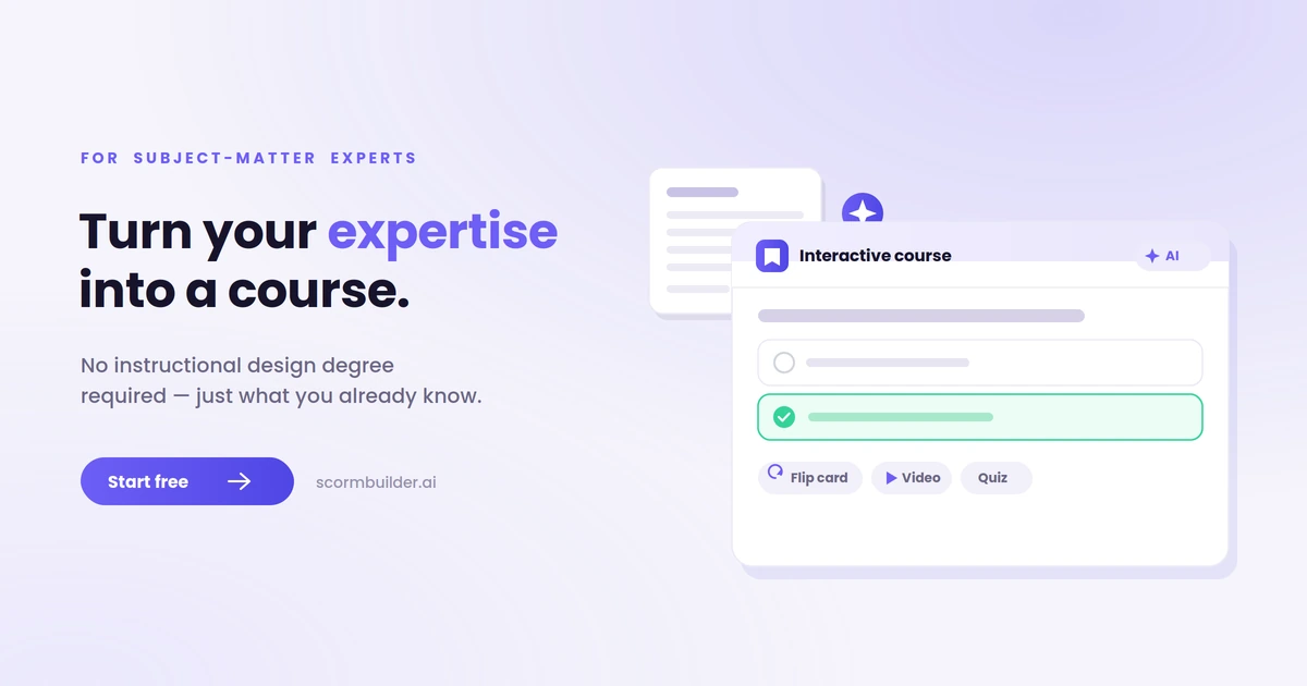 How to Create a Training Course Without Instructional Design Experience